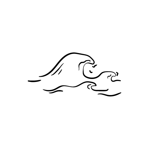 Black white typography creative artist artdesign logo 6